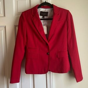 Banana Republic Red Blazer Size 0 NWT